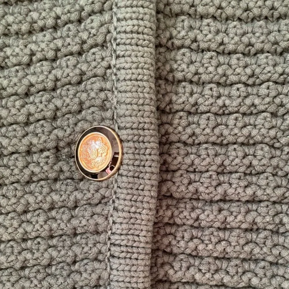 NEW Ba&sh Bash Gaspard Tweed Cardigan Jacket Vertbouteille Dark Green | sz 1 / S - Picture 9 of 12